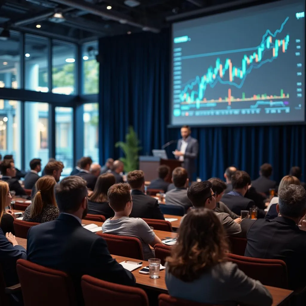 Seminar o investiranju za početnike u konferencijskoj sali